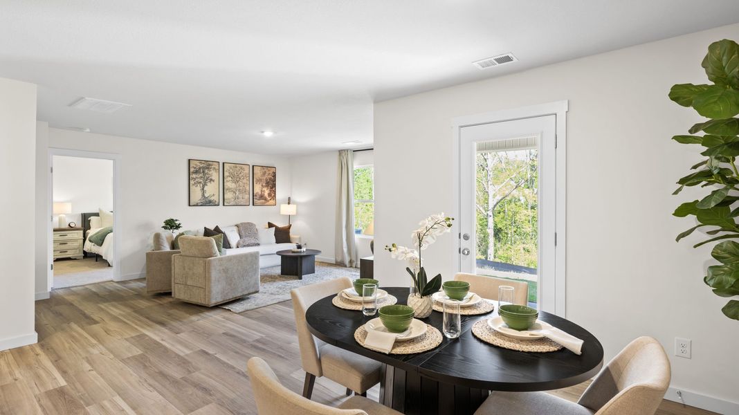 Furnished interior view inside a new home in Timber Creek, Rossville (Image 20).