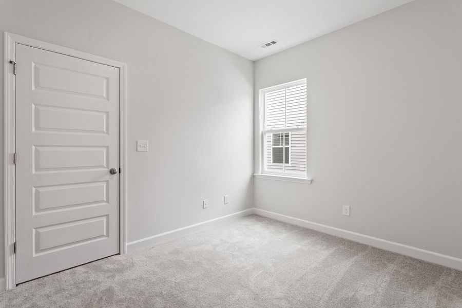 Spacious, unfurnished interior of a new home in Renaissance at White Oak, Garner (Image 25). Spacious, unfurnished interior of a new home in Renaissance at White Oak, Garner (Image 25).