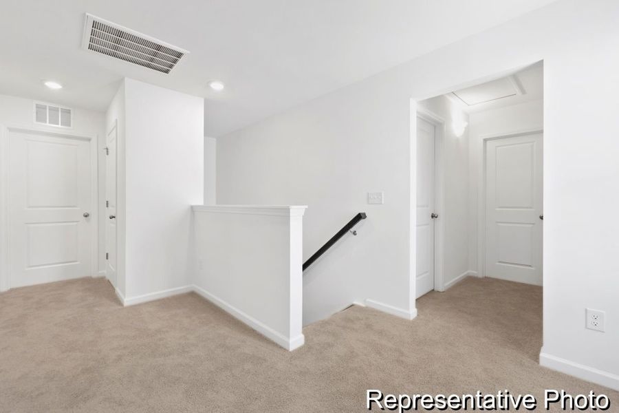 Spacious, unfurnished interior of a new home in Shay Crossing, Salisbury (Image 12). Spacious, unfurnished interior of a new home in Shay Crossing, Salisbury (Image 12).