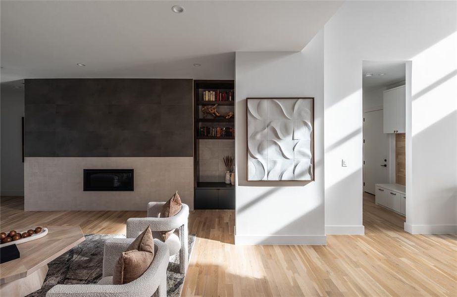 Furnished interior view inside a new home in , Dallas (Image 5).