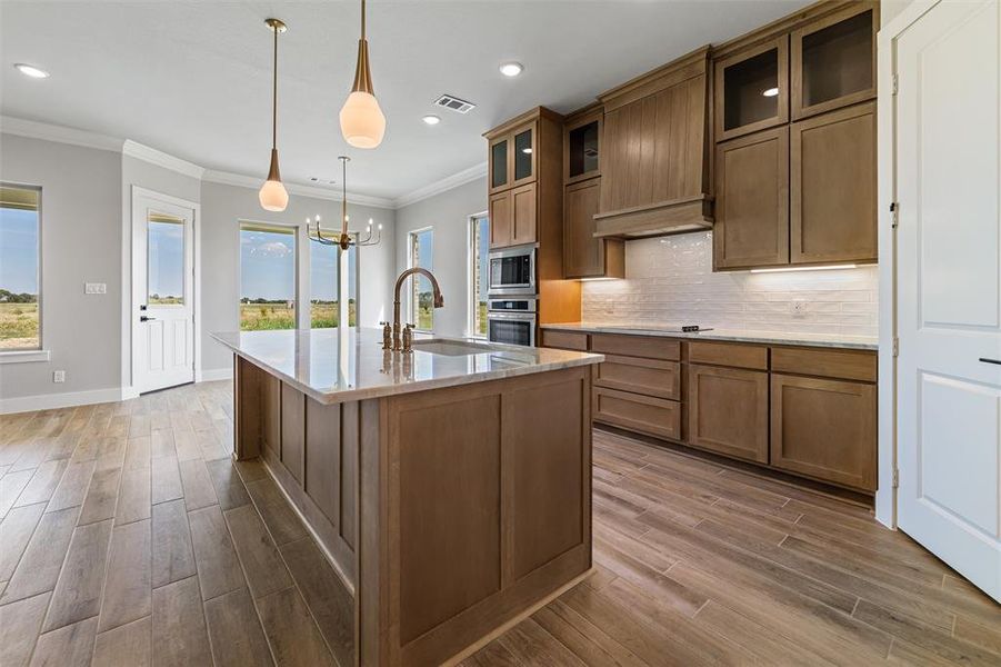 Furnished interior view inside a new home in Rocky Top, Krum (Image 17). Furnished interior view inside a new home in Rocky Top, Krum (Image 17).
