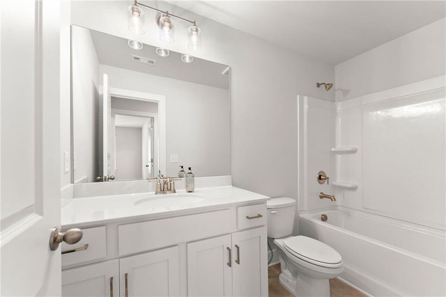 Furnished interior view inside a new home in , Dawsonville (Image 31).