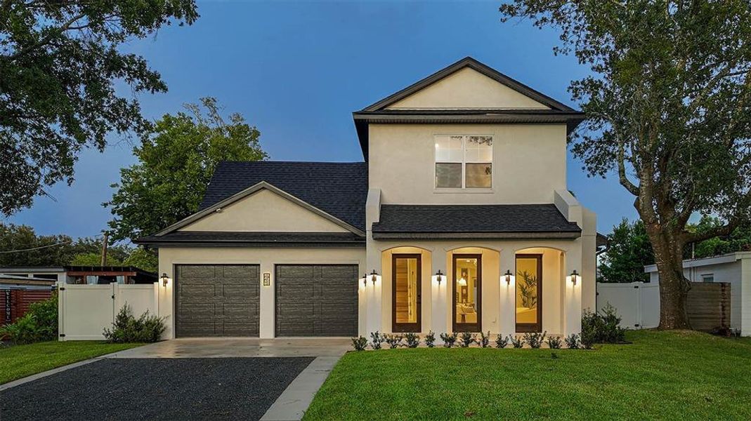 Front exterior of a new home in , Winter Park, FL, highlighting curb appeal (Image 30).