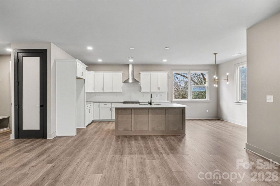 Furnished interior view inside a new home in , Charlotte (Image 9).