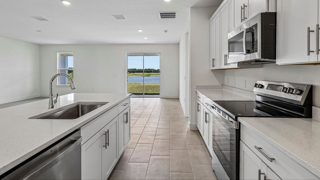 Longleaf Floor Plan Kitchen by DRB Homes in Trailside New Homes in Mount Dora Fl Longleaf Floor Plan Kitchen by DRB Homes in Trailside New Homes in Mount Dora Fl