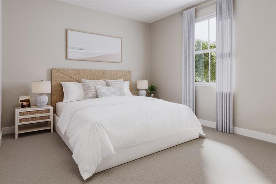 Furnished interior view inside a new home in Silver Oaks, Port St. Lucie (Image 7). Furnished interior view inside a new home in Silver Oaks, Port St. Lucie (Image 7).