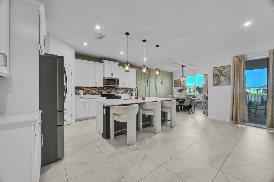Furnished interior view inside a new home in , Port St. Lucie (Image 16). Furnished interior view inside a new home in , Port St. Lucie (Image 16).