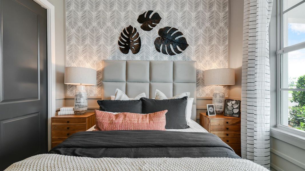 Furnished interior view inside a new home in Mosaic, Port St. Lucie (Image 16).