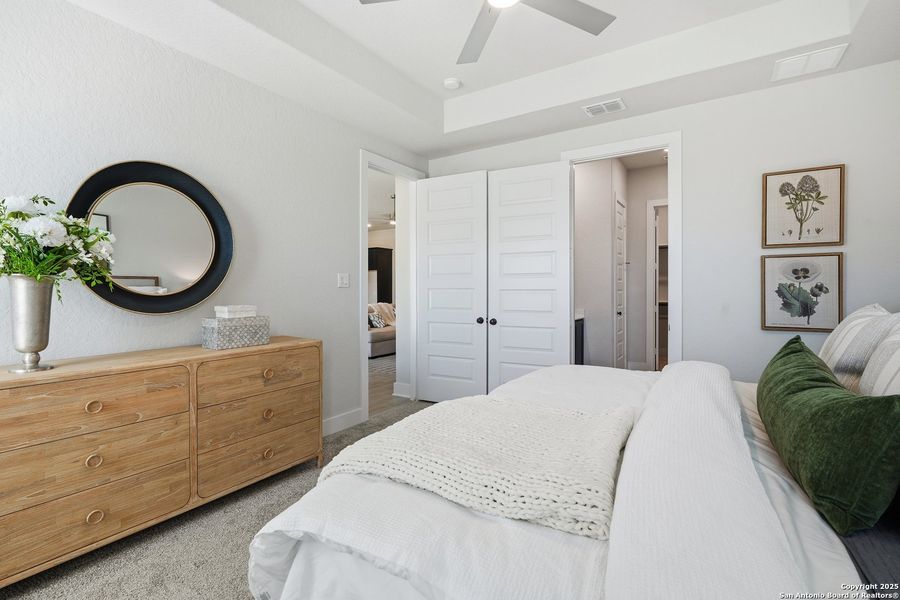 Furnished interior view inside a new home in Alsatian Oaks, Castroville (Image 9).
