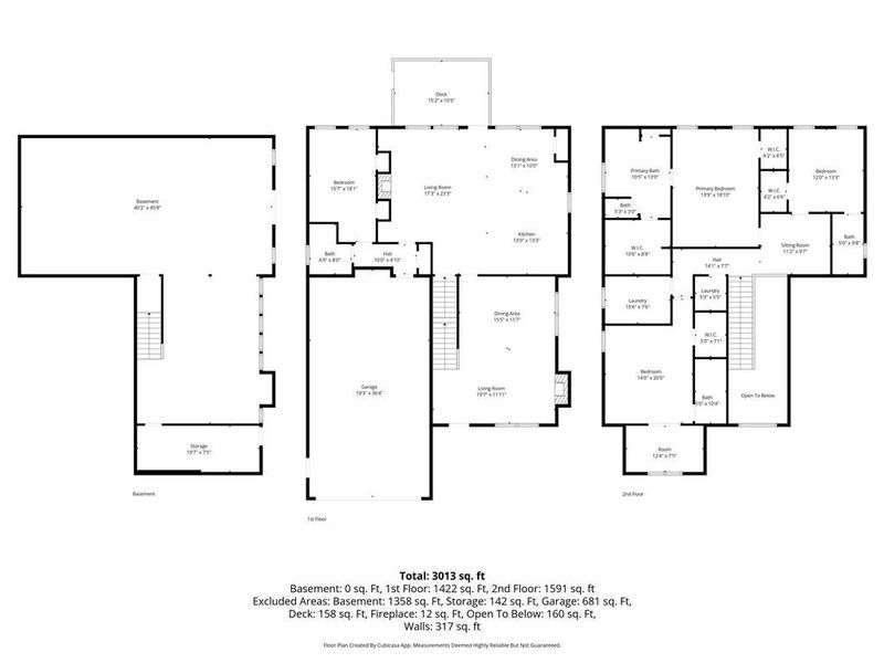 2D floor plan layout of this home in , Canton, GA (Image 39).