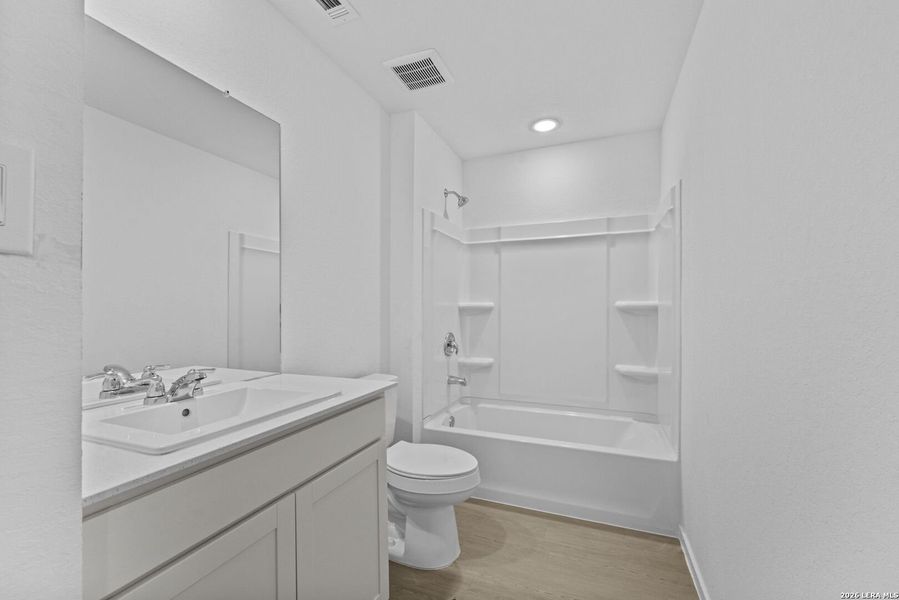 Furnished interior view inside a new home in Randolph Crossing, Converse (Image 8).