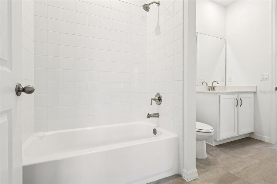 Furnished interior view inside a new home in Tyson Reserve, St. Cloud (Image 7). Furnished interior view inside a new home in Tyson Reserve, St. Cloud (Image 7).