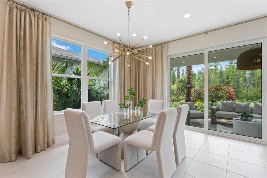 Furnished interior view inside a new home in Valencia Ridge, Wesley Chapel (Image 16).