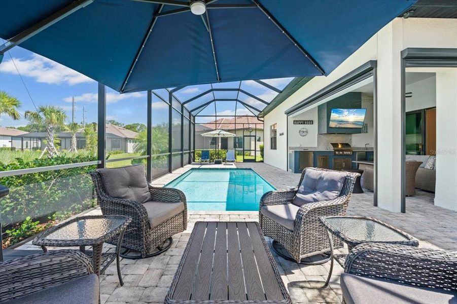 Exterior details and patio area of a home in , Alva (Image 26). Exterior details and patio area of a home in , Alva (Image 26).