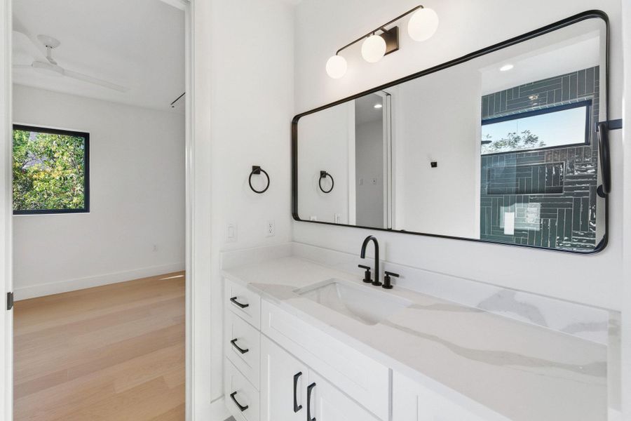 Jack and Jill bathroom Jack and Jill bathroom