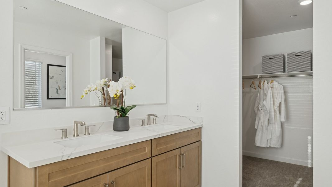 Furnished interior view inside a new home in The Buttes at Mystic, Peoria (Image 20).