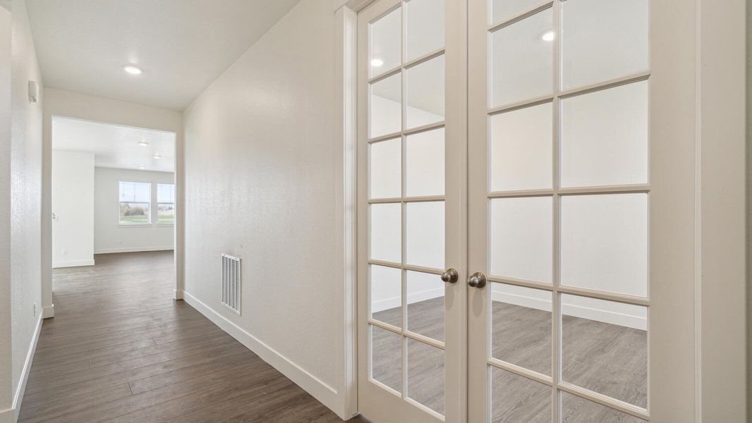 Spacious, unfurnished interior of a new home in Vantage, Berthoud (Image 12). Spacious, unfurnished interior of a new home in Vantage, Berthoud (Image 12).