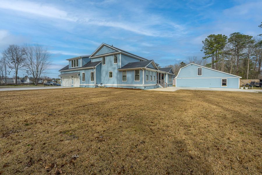 Exterior details and patio area of a home in , Ladson (Image 38). Exterior details and patio area of a home in , Ladson (Image 38).