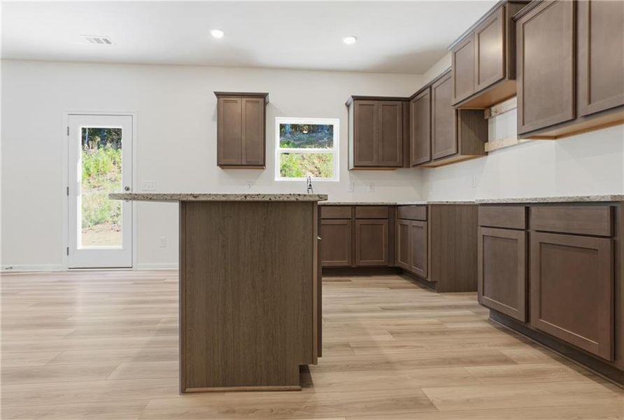 Furnished interior view inside a new home in Creekside Landing, Dallas (Image 5).