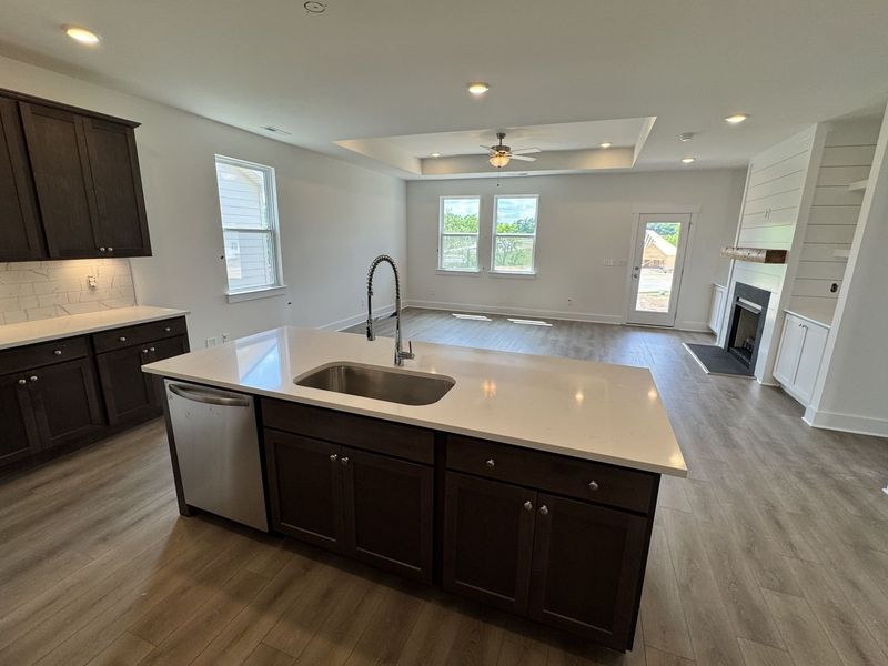 Furnished interior view inside a new home in Woods Crossing, Gallatin (Image 6).