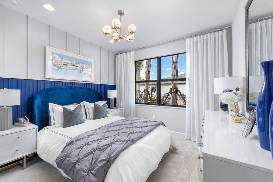 Representative furnished interior of a home built from the Abaco by GL Homes in Valencia Parc at Riverland, Port St. Lucie (Image 21).