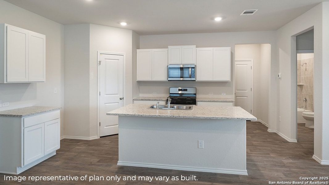 Furnished interior view inside a new home in Redbird Ranch, San Antonio (Image 9). Furnished interior view inside a new home in Redbird Ranch, San Antonio (Image 9).
