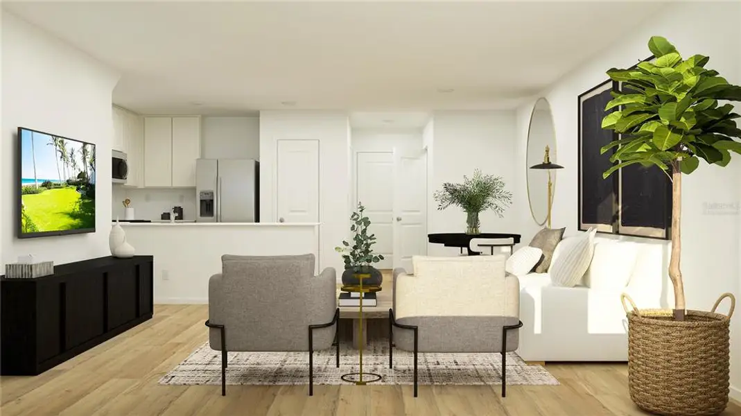 Furnished interior view inside a new home in , Davenport (Image 5).