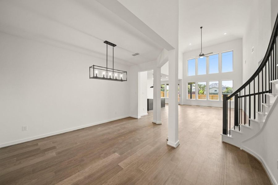 Spacious, unfurnished interior of a new home in Sienna Village of Anderson Springs 50', Missouri City (Image 15). Spacious, unfurnished interior of a new home in Sienna Village of Anderson Springs 50', Missouri City (Image 15).