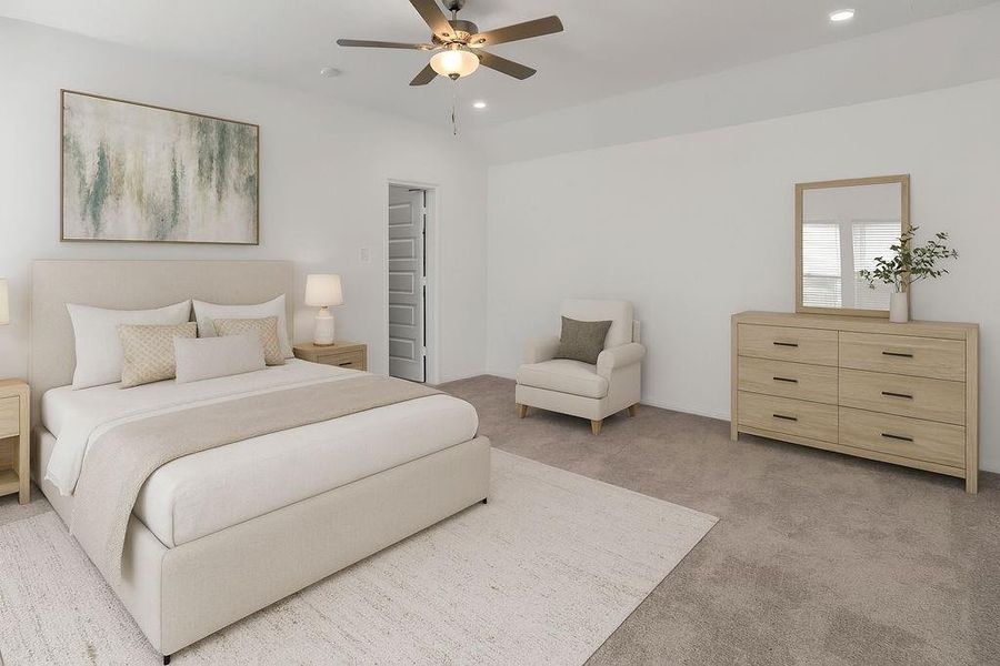 Furnished interior view inside a new home in , Houston (Image 14). Furnished interior view inside a new home in , Houston (Image 14).