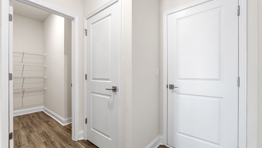 Spacious, unfurnished interior of a new home in Adams Glen, Greenville (Image 24).