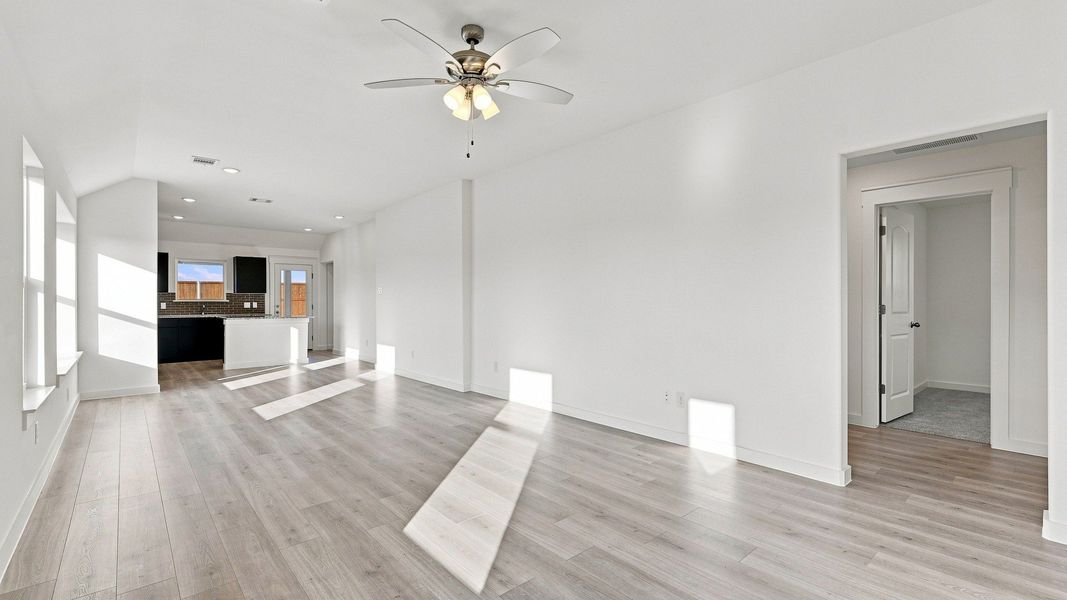 Furnished interior view inside a new home in Walden Pond, Forney (Image 17).