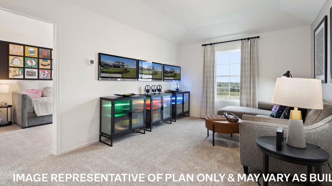 Furnished interior view inside a new home in Durango, Mustang Ridge (Image 17).