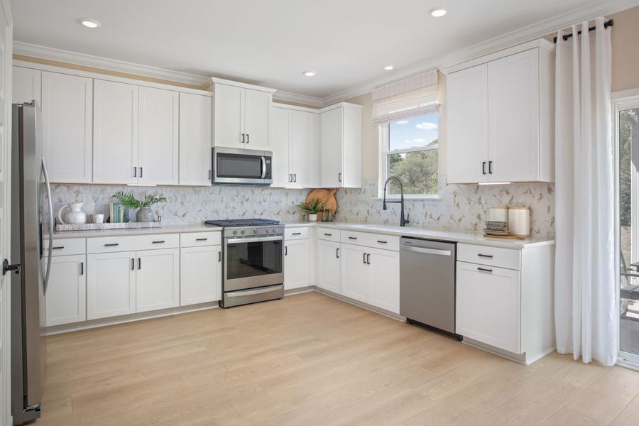 Representative furnished interior of a home built from the 2177 Modeled by KB Home in Wellington Pointe Classic, Monroe (Image 7). Representative furnished interior of a home built from the 2177 Modeled by KB Home in Wellington Pointe Classic, Monroe (Image 7).