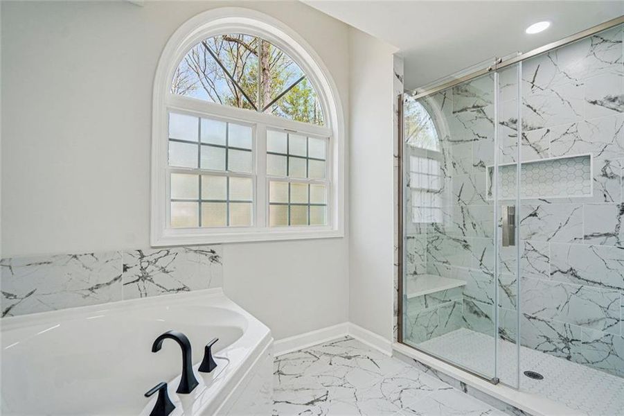 Furnished interior view inside a new home in , Grayson (Image 11).