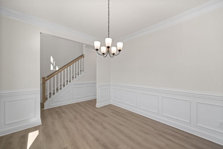 Spacious, unfurnished interior of a new home in Monterra, Kernersville (Image 18).