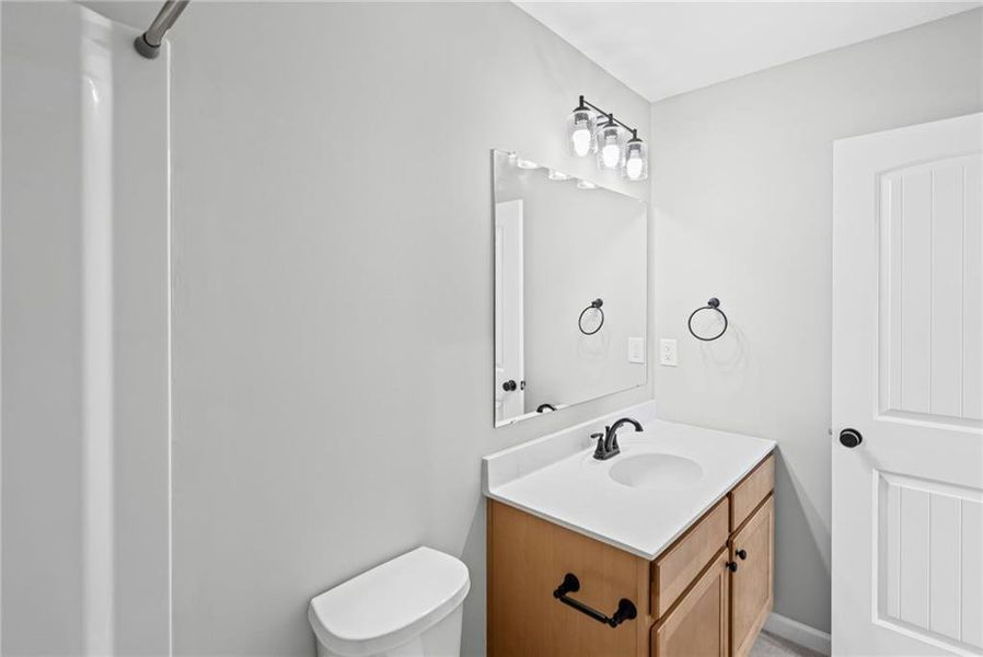 Furnished interior view inside a new home in Twin Lakes, Hoschton (Image 17).