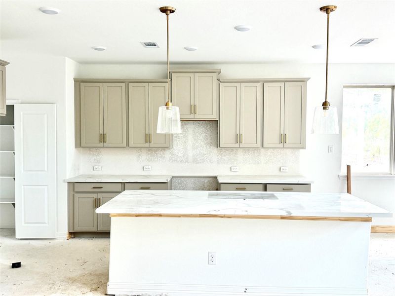 Furnished interior view inside a new home in Cedar Pointe, Crosby (Image 6).