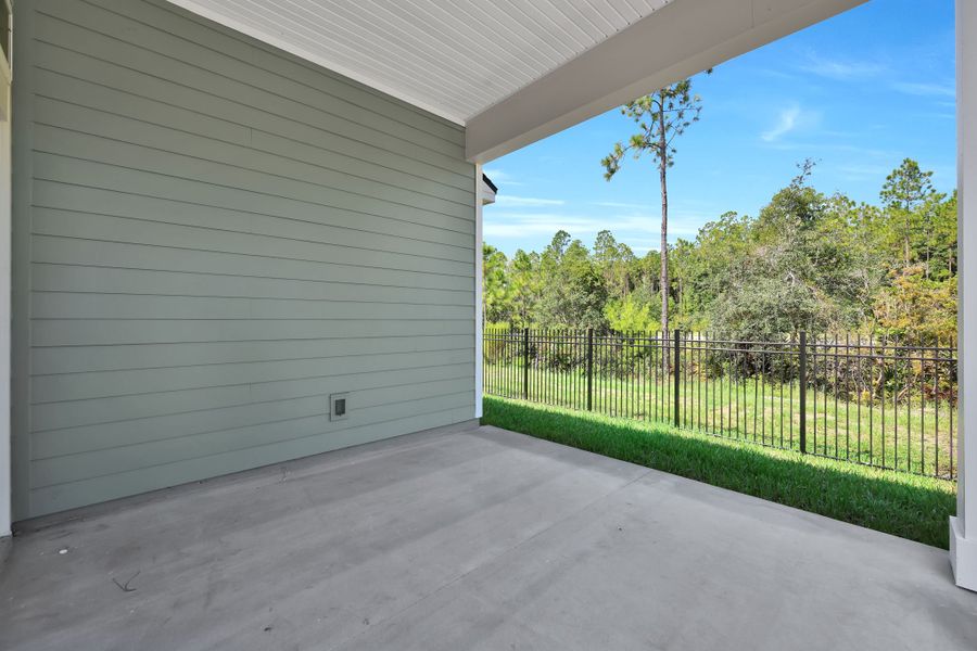 Representative exterior details of a home built from the Naples by Riverside Homes in Mariposa at EverRange, Jacksonville (Image 26).