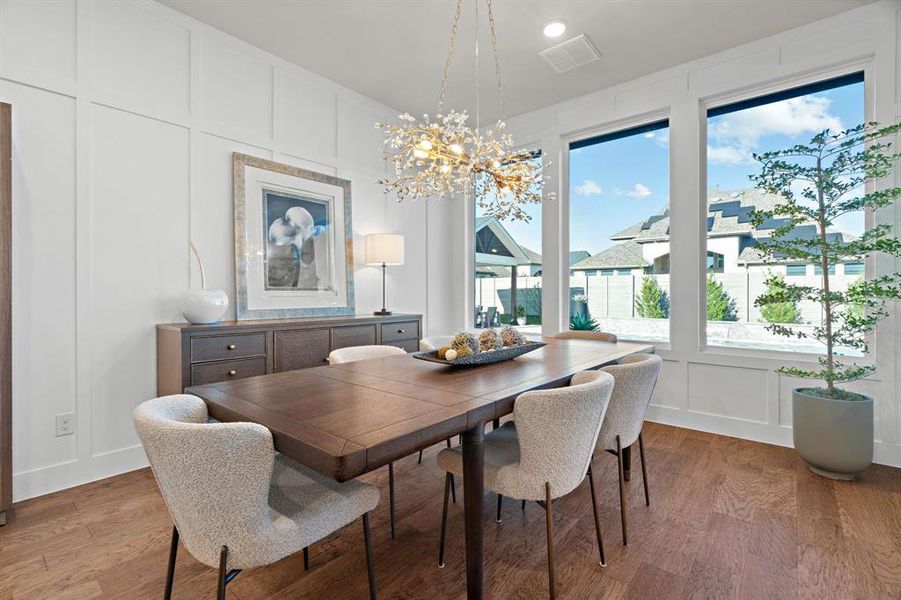 Furnished interior view inside a new home in , Argyle (Image 10).