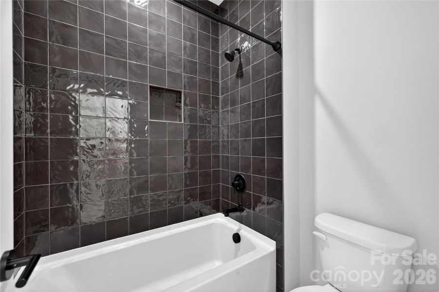 Furnished interior view inside a new home in , Hickory (Image 18).