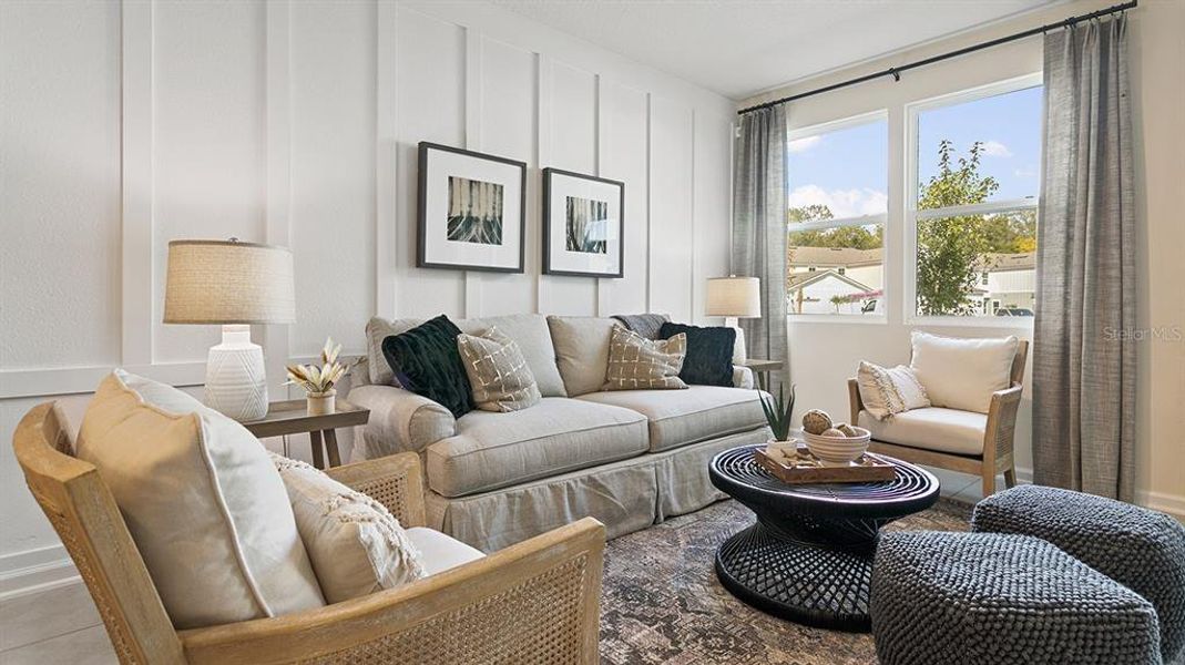 Furnished interior view inside a new home in Bridgewater, St. Augustine (Image 8).