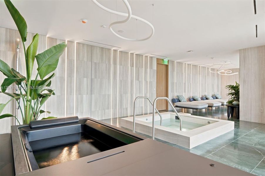 Furnished interior view inside a new home in , Miami (Image 13). Furnished interior view inside a new home in , Miami (Image 13).