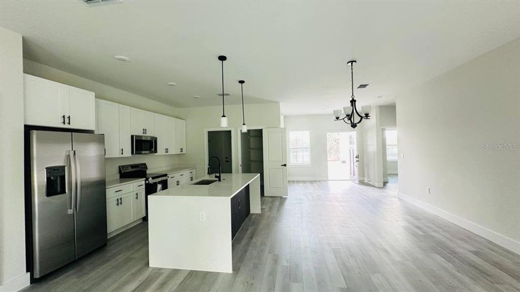 Furnished interior view inside a new home in , Ocala (Image 5).