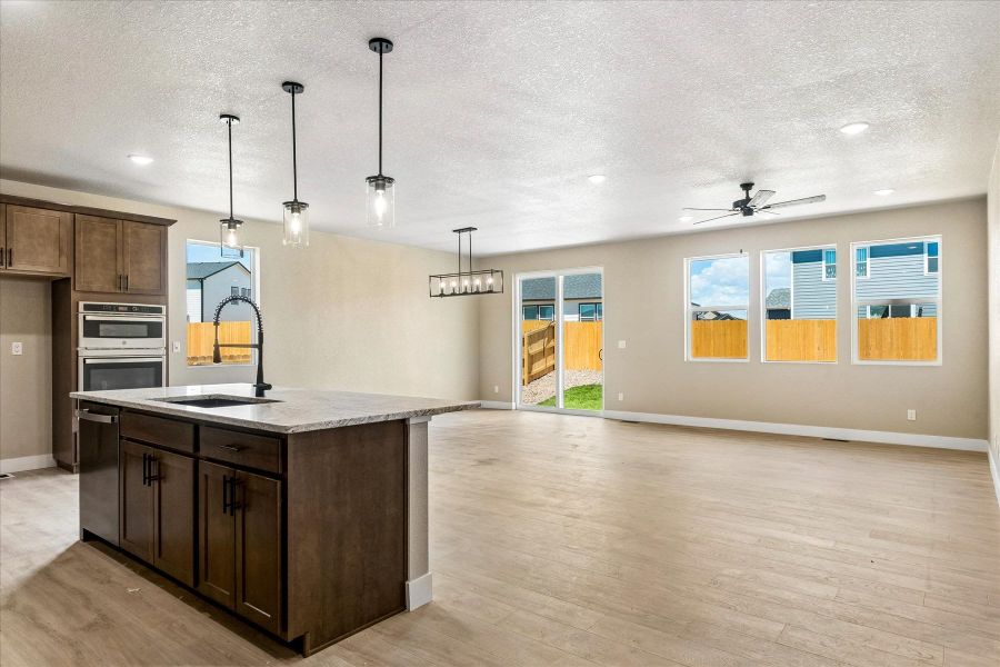 Furnished interior view inside a new home in The Glen-12, Colorado Springs (Image 10).