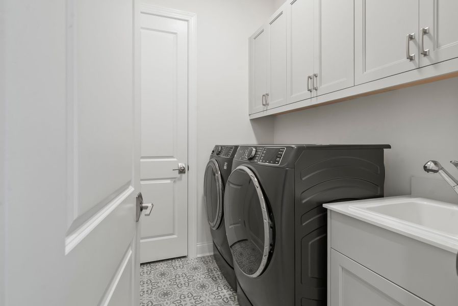 Representative furnished interior of a home built from the The Hickory by The Providence Group in Promenade at Sawnee Village, Cumming (Image 26).