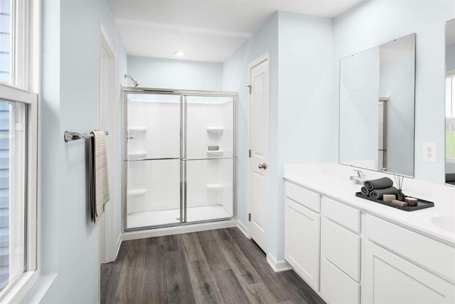 Furnished interior view inside a new home in South Mills, South Mills (Image 19).