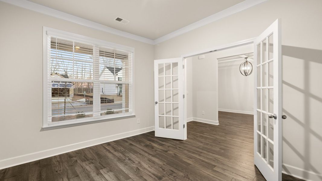 Spacious, unfurnished interior of a new home in The Gates at Pates Creek, Hampton (Image 16).