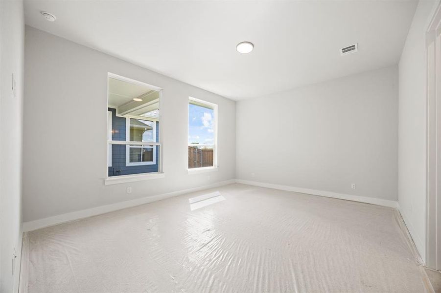 Spacious, unfurnished interior of a new home in The Heights at Uptown Celina, Celina (Image 17). Spacious, unfurnished interior of a new home in The Heights at Uptown Celina, Celina (Image 17).