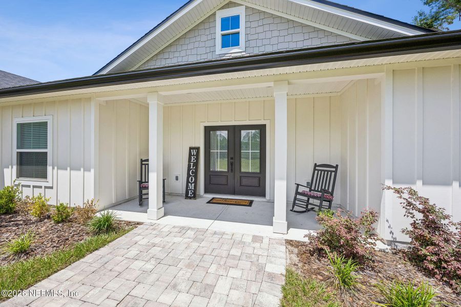 Exterior details and patio area of a home in , Macclenny (Image 4). Exterior details and patio area of a home in , Macclenny (Image 4).