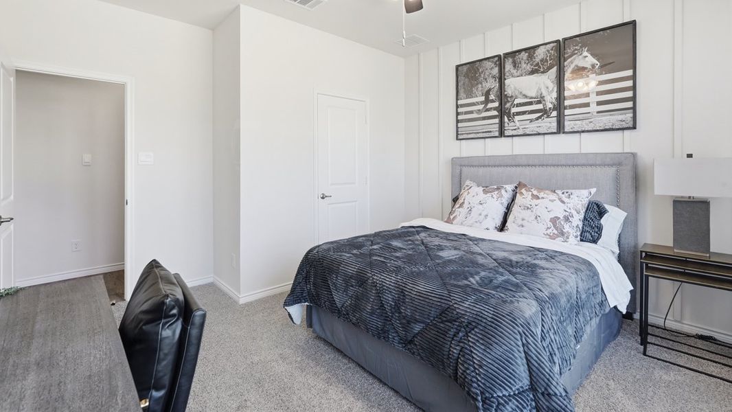 Representative furnished interior of a home built from the Englewood by D.R. Horton in Morning Ridge, Princeton (Image 18). Representative furnished interior of a home built from the Englewood by D.R. Horton in Morning Ridge, Princeton (Image 18).